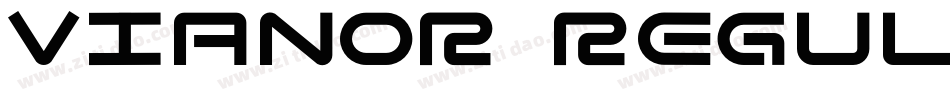 Vianor Regular字体转换
